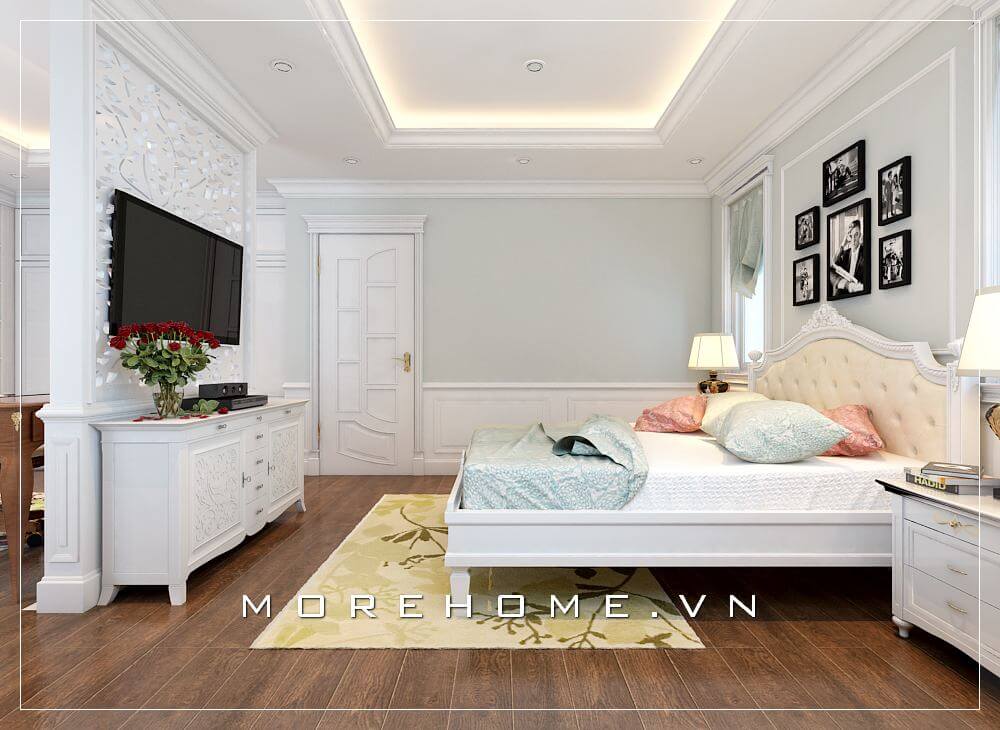 Trọn bộ sưu tập các mẫu giường ngủ biệt thự ấn tượng và độc đáo