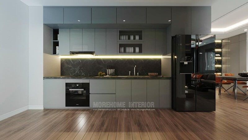 Bố trí nội thất phòng bếp đẹp và tiện nghi luôn là vấn đề mọi gia chủ quan tâm và tìm hiểu